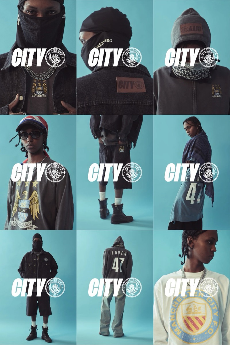 マンチェスター・シティFC x WIND AND SEA コラボコレクションが国内4