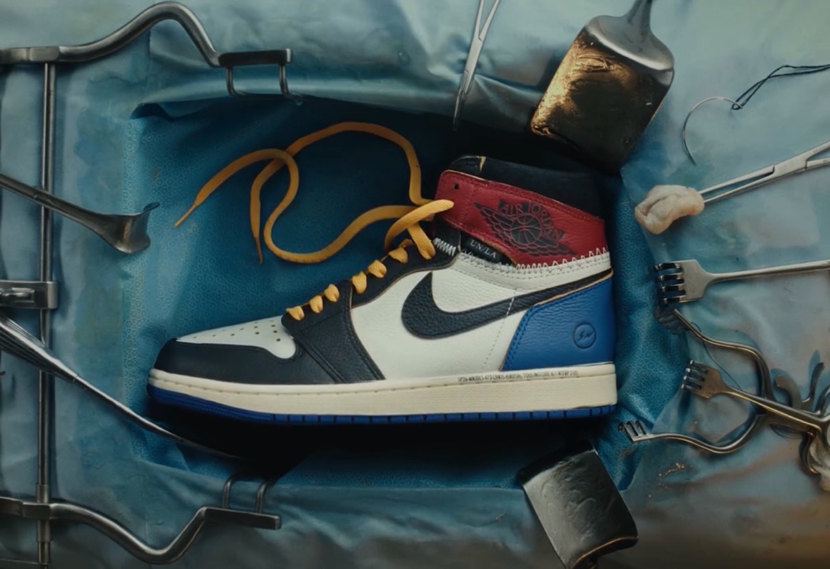 Fragment x UNION x Nike Air Jordan 1 Retro High OG SP “Varsity Red