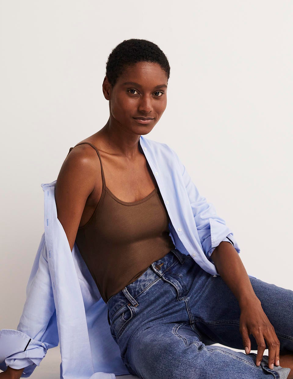 Plain Cami Top-Deep Brown | Boden USA