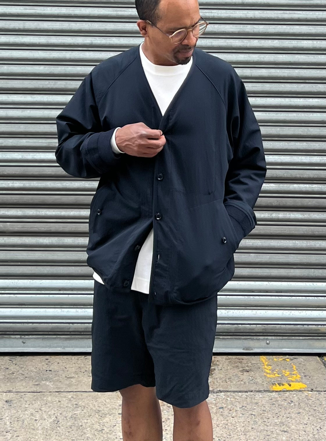 nanamica SS22- ALPHADRY Cardigan – nanamica NEW YORK