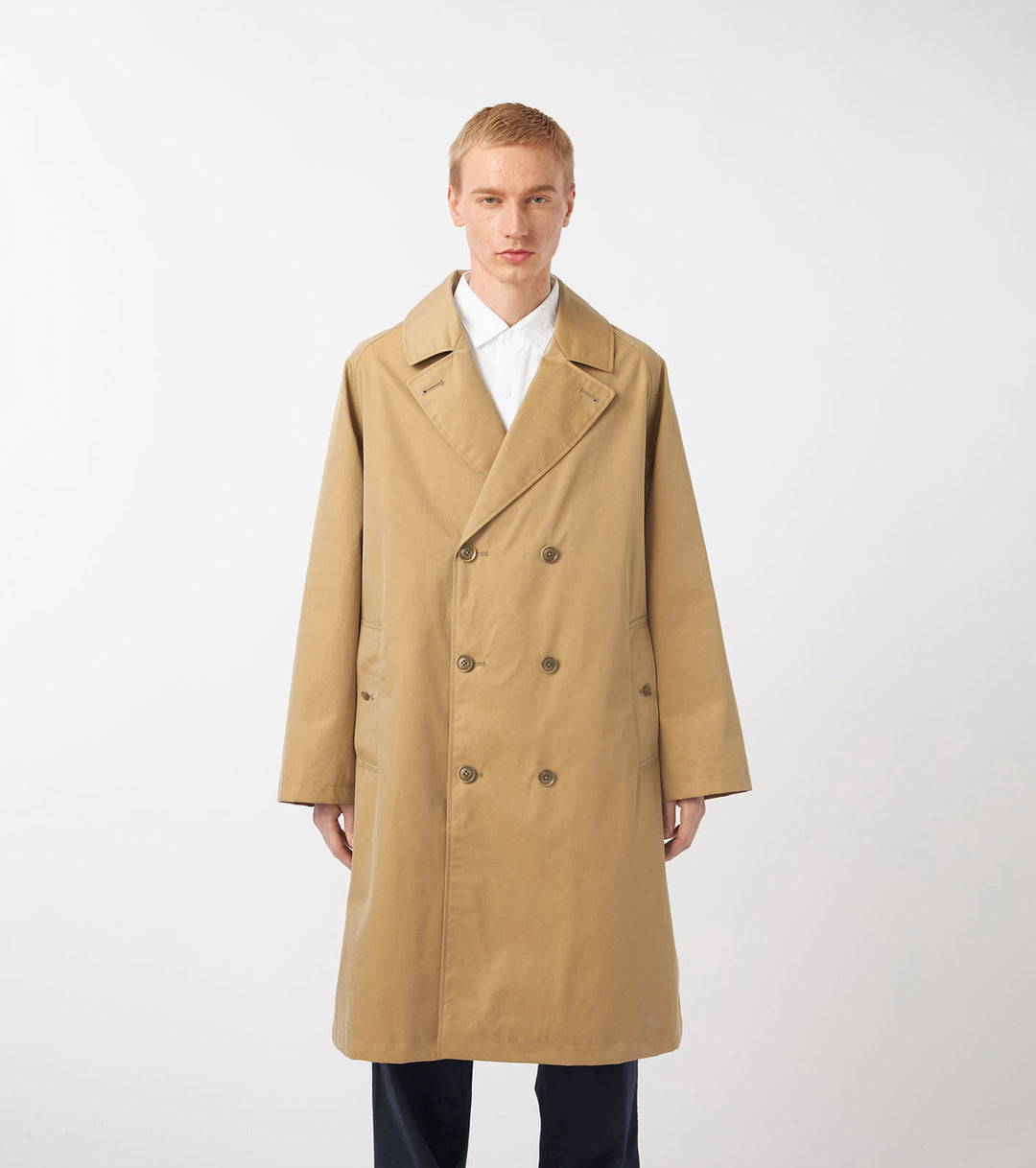 2L Cotton GORE-TEX Double Breasted Coat – nanamica NEW YORK