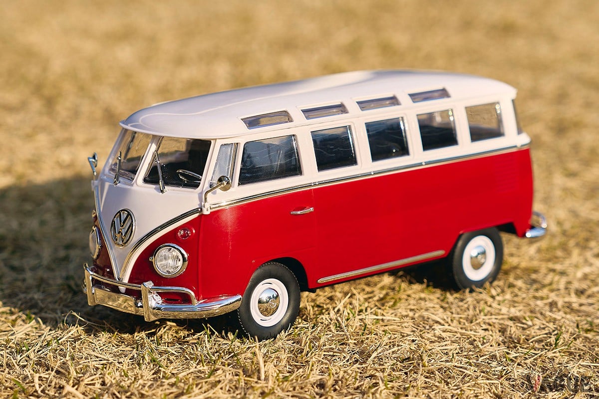 名車「ワーゲンバス」を1/16スケールでモデルアップ！ 飾っても走らせ