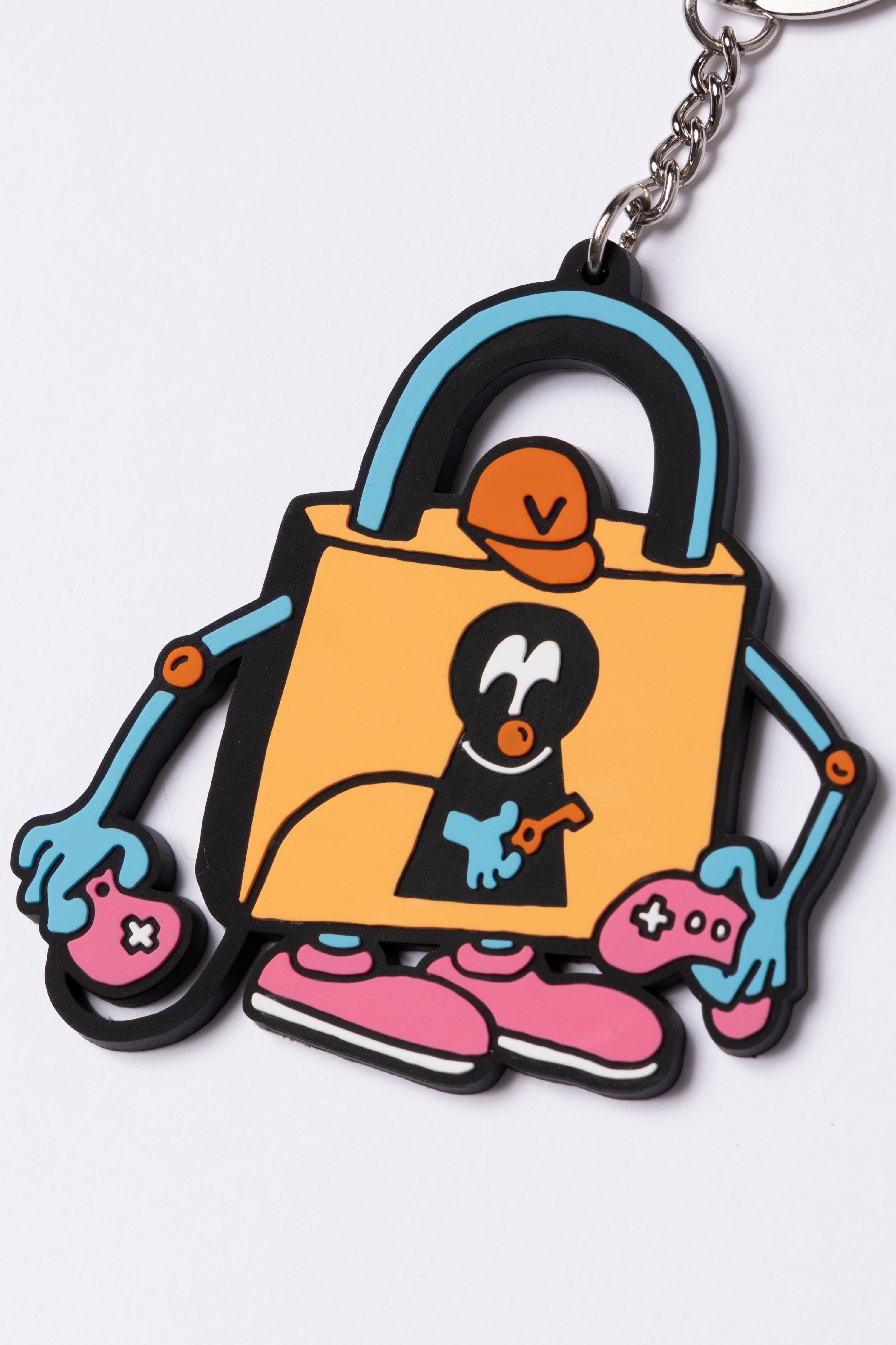VAULTROOM RUBBER KEYCHAIN