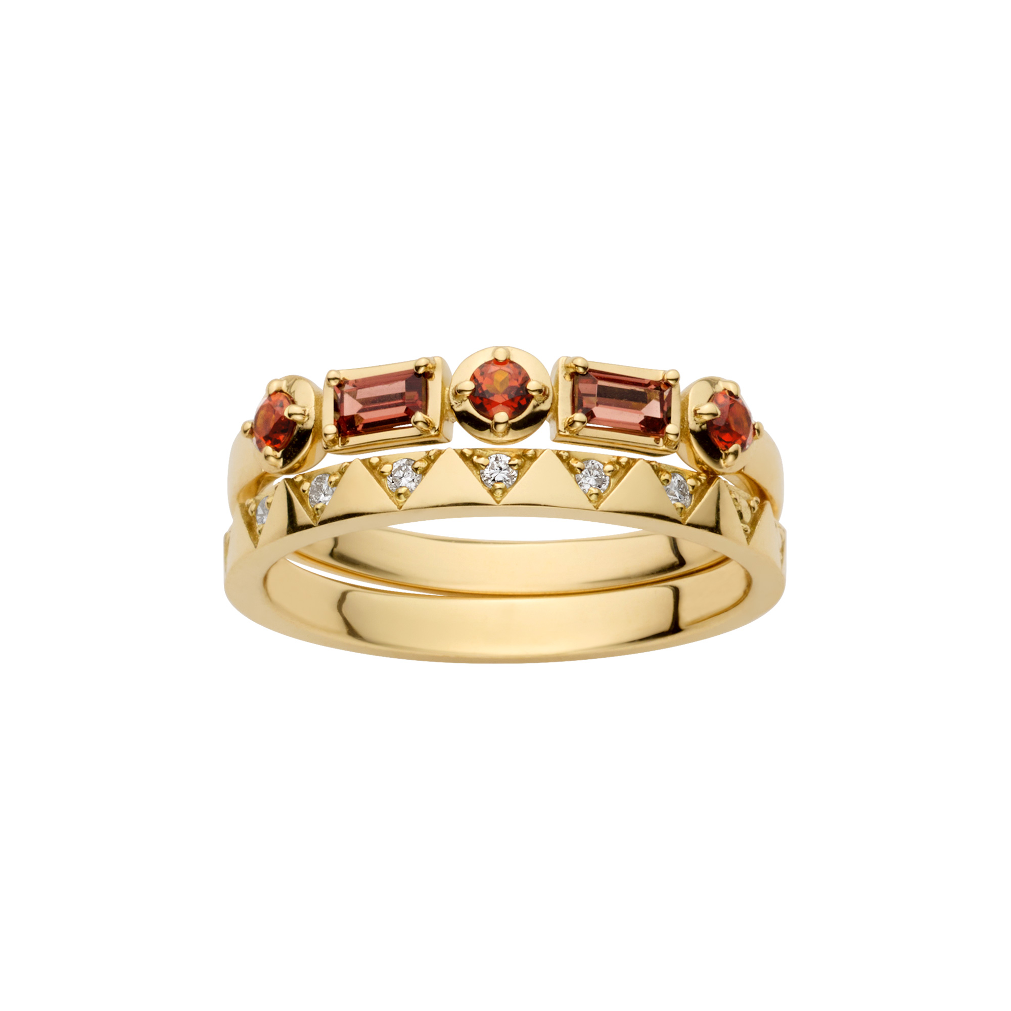 AGVR0065__GN ガーネット セットリング｜リング・指輪｜ヴァンドーム