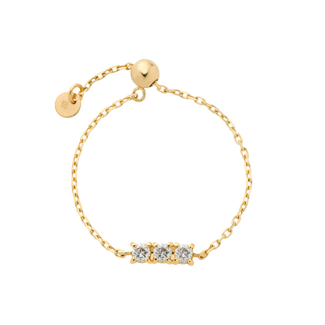 GGVR0058__DI ダイヤモンド チェーンリング｜リング・指輪｜ヴイエー