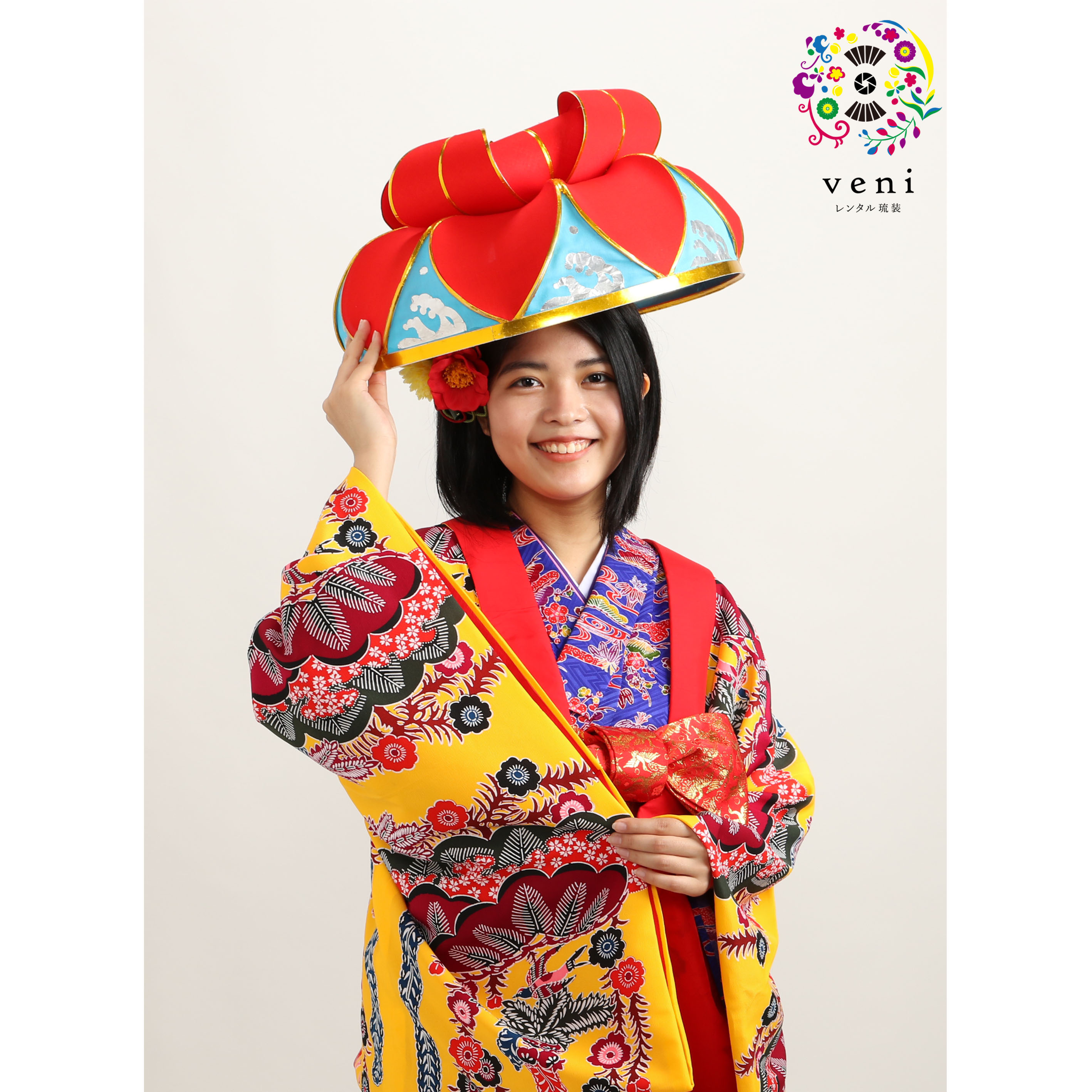 ハーフ成人式はveniをおすすめ | | veni レンタル琉装