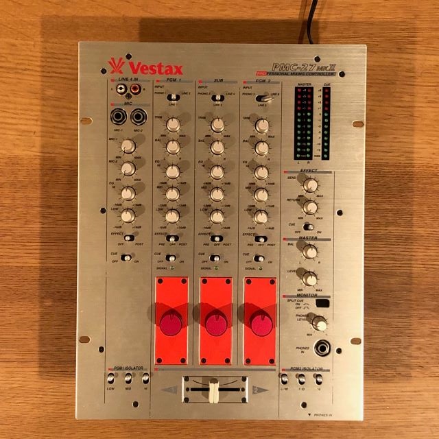 VESTAX TO THE CORE - PMC-27mk2 DF-27 ロータリーミキサー / Upcycle