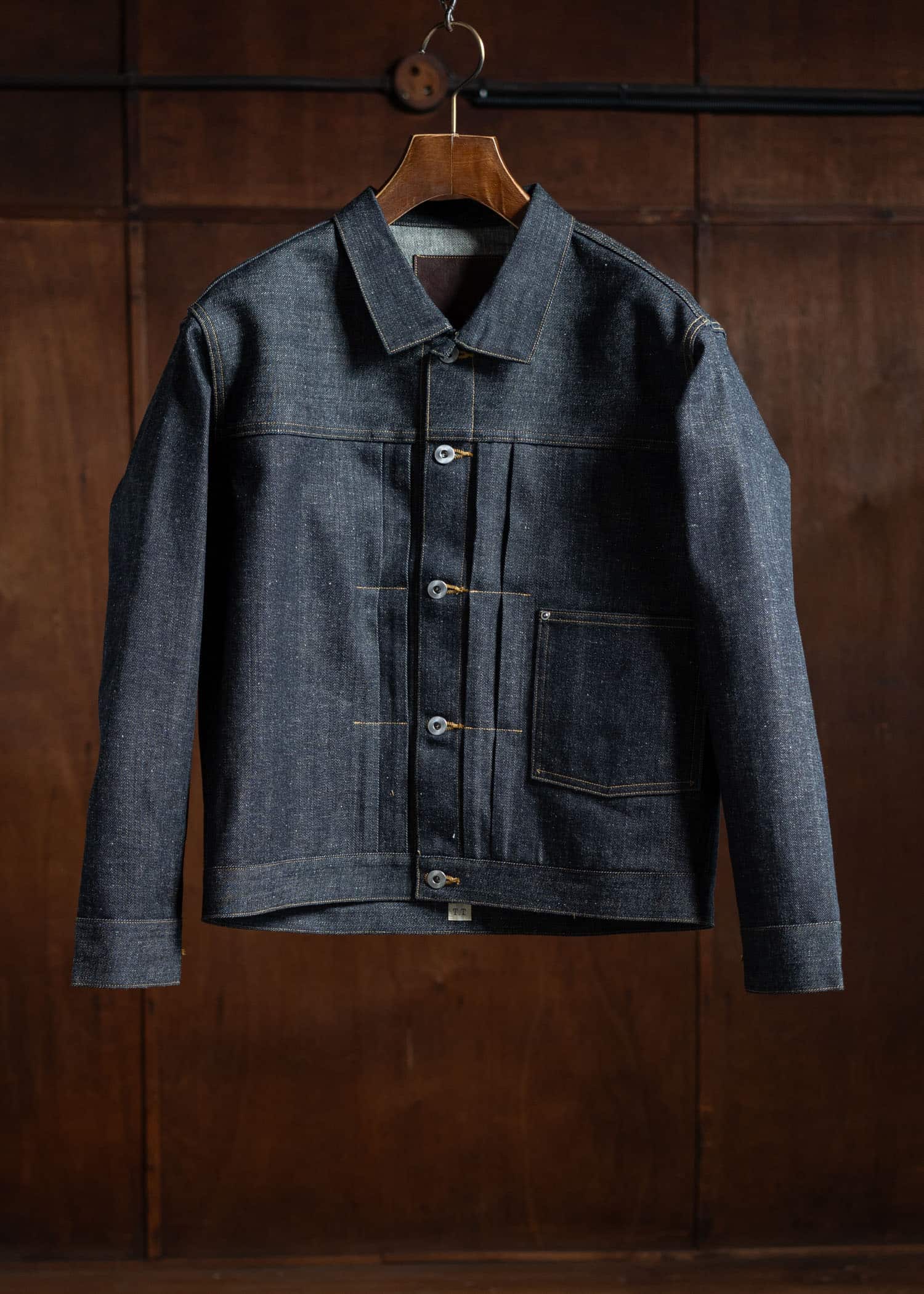 Taiga Takahashi Lot.703-Raw Indigo Denim Jacket C.1920's Raw