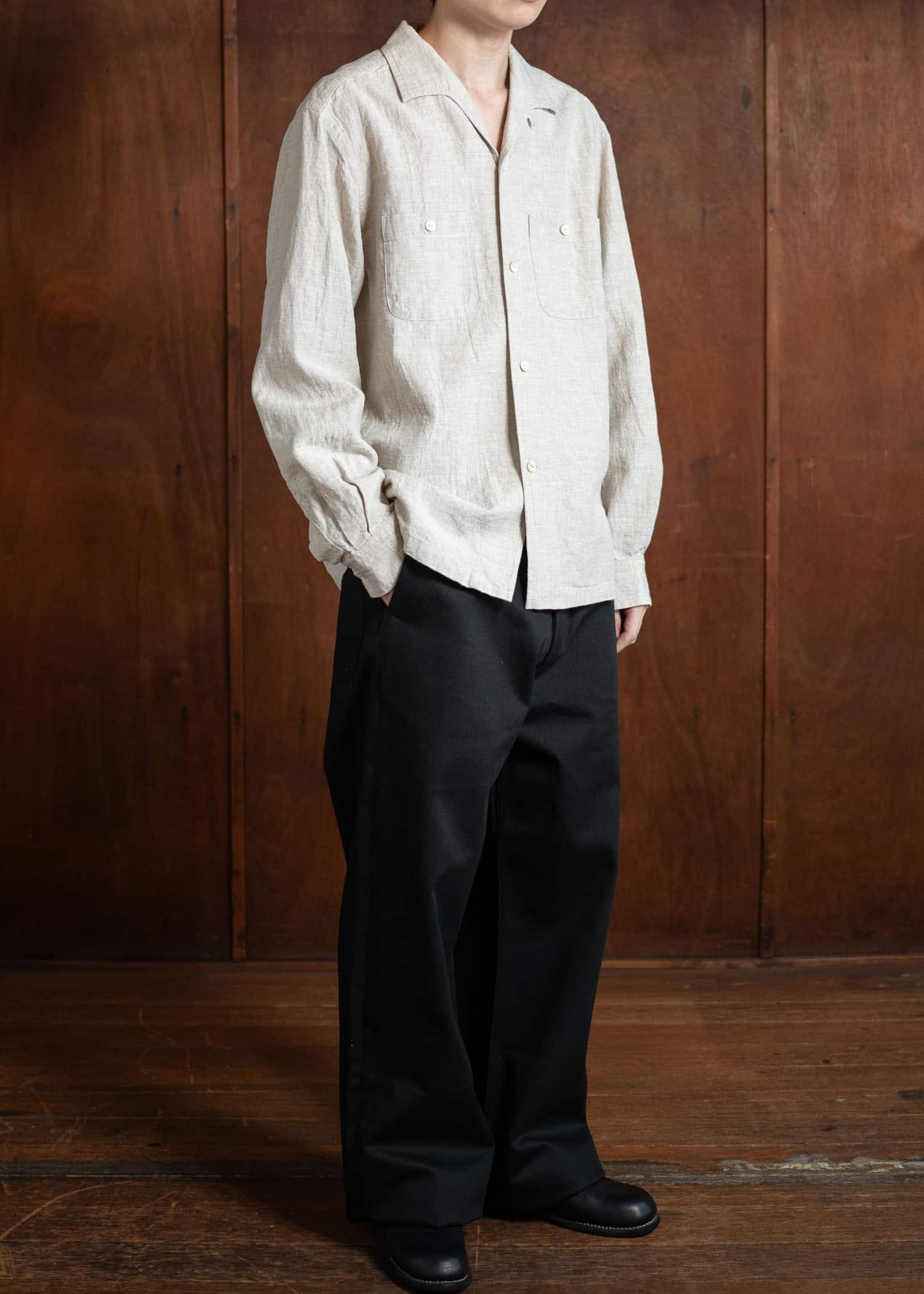 Taiga Takahashi SIR GUY SHIRT Lot.102 Ivory – VISION OF FASHION