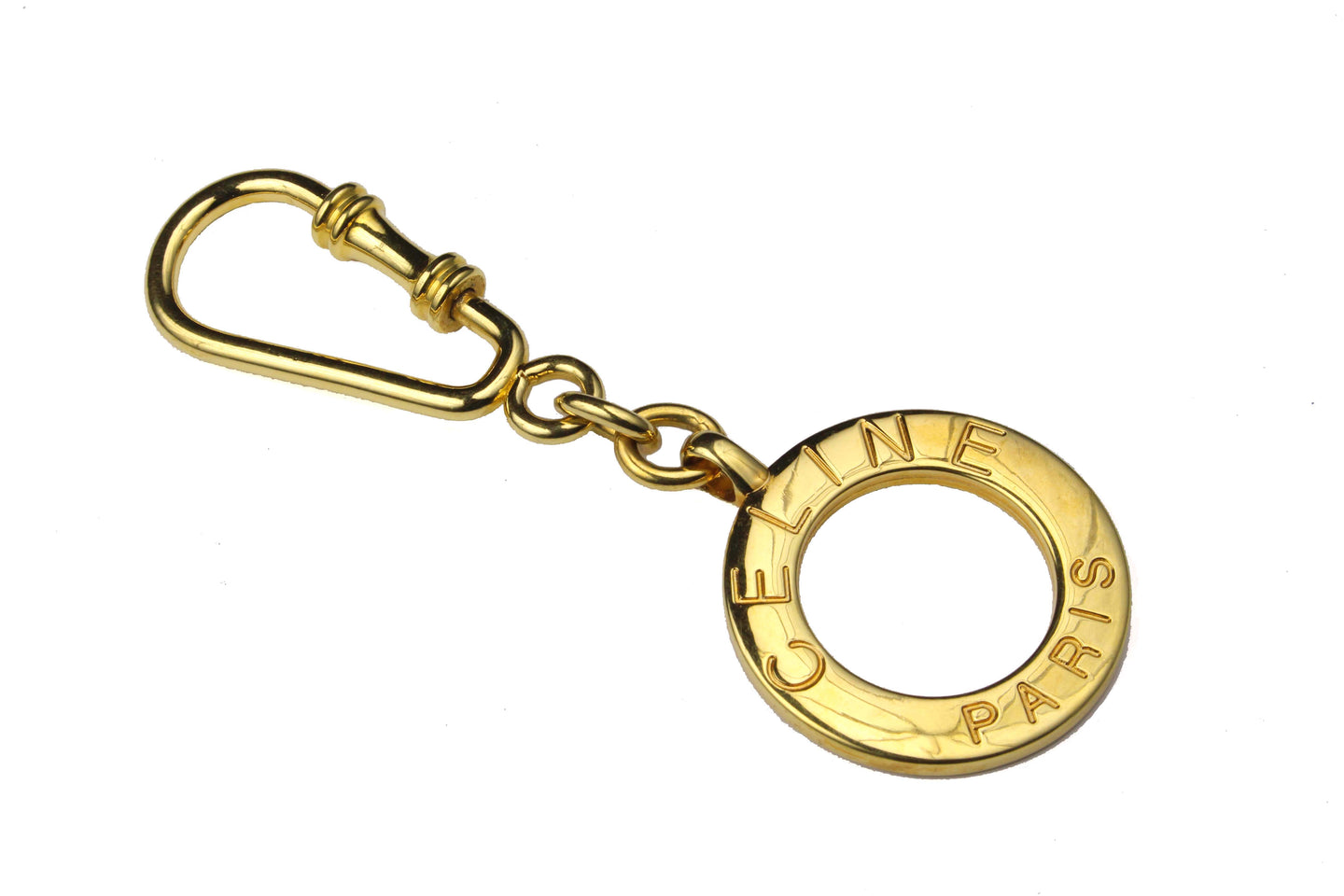 CELINE PARIS disc key-ring bag charm – Vintage Carwen