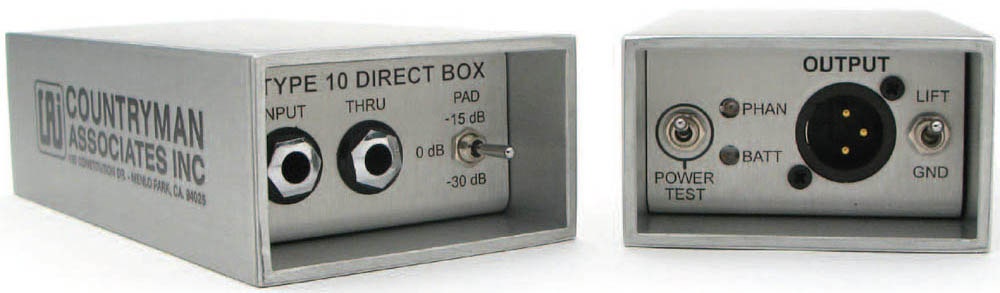 Countryman Type 10 DI Box - Vintage King