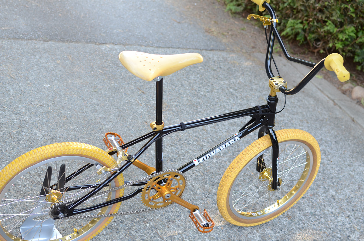 1980 Kuwahara KZ-1 Black Gold *SOLD* - Vintage Steel