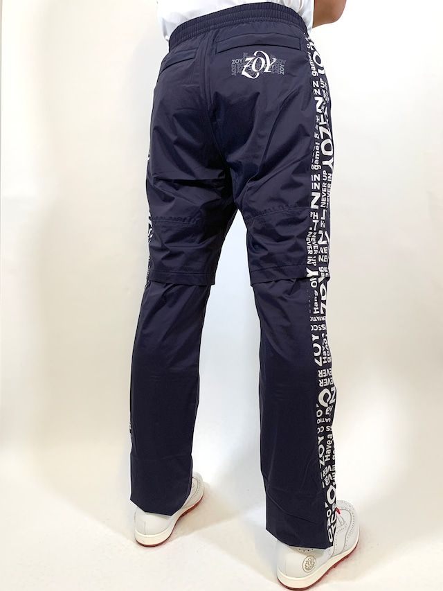 ZOY - コーティングタフタ レインウェア セット | ネイビー | メンズ