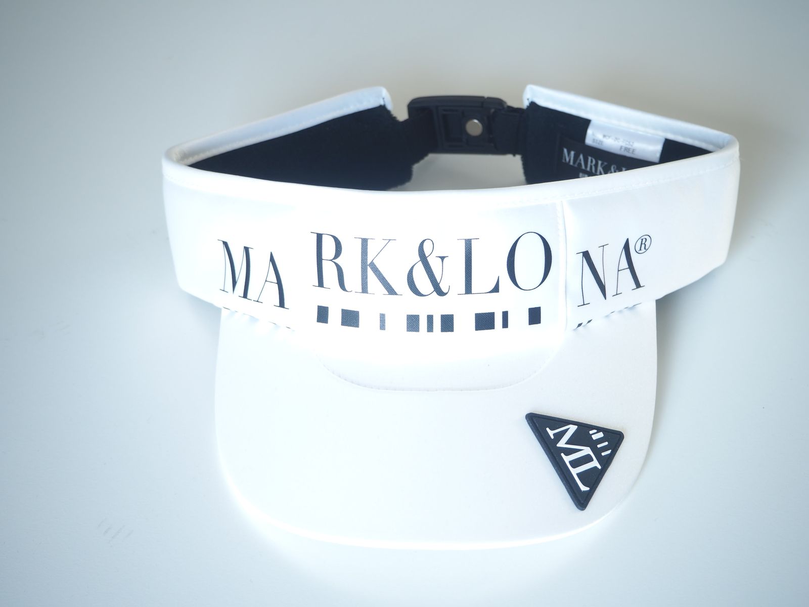 MARK&LONA - バイザー | ホワイト | ゴルフウェア | VINCITORE GOLF