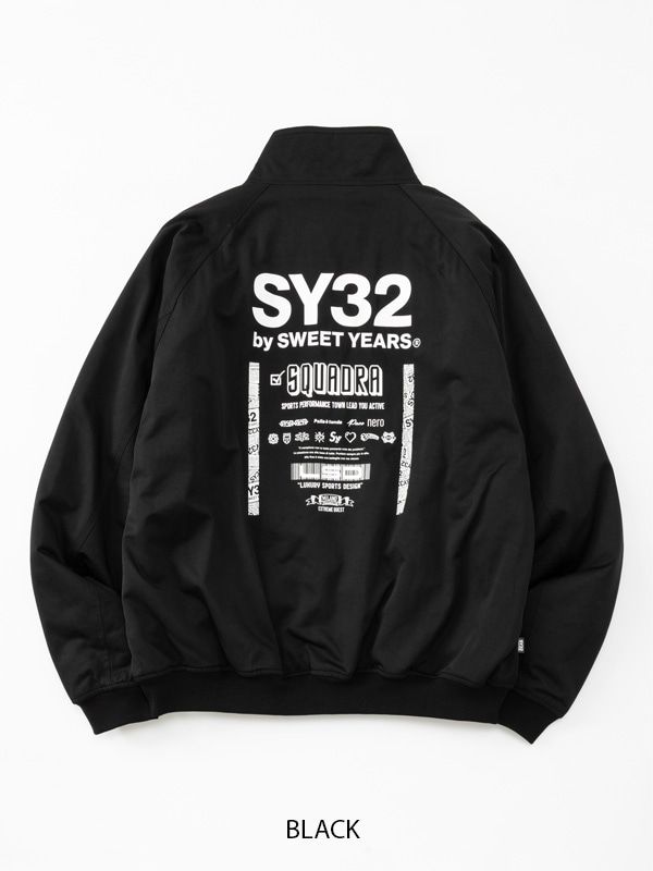 SY32 by SWEET YEARS - BACK PRINT BLOUSON | ジャケット | ブラック