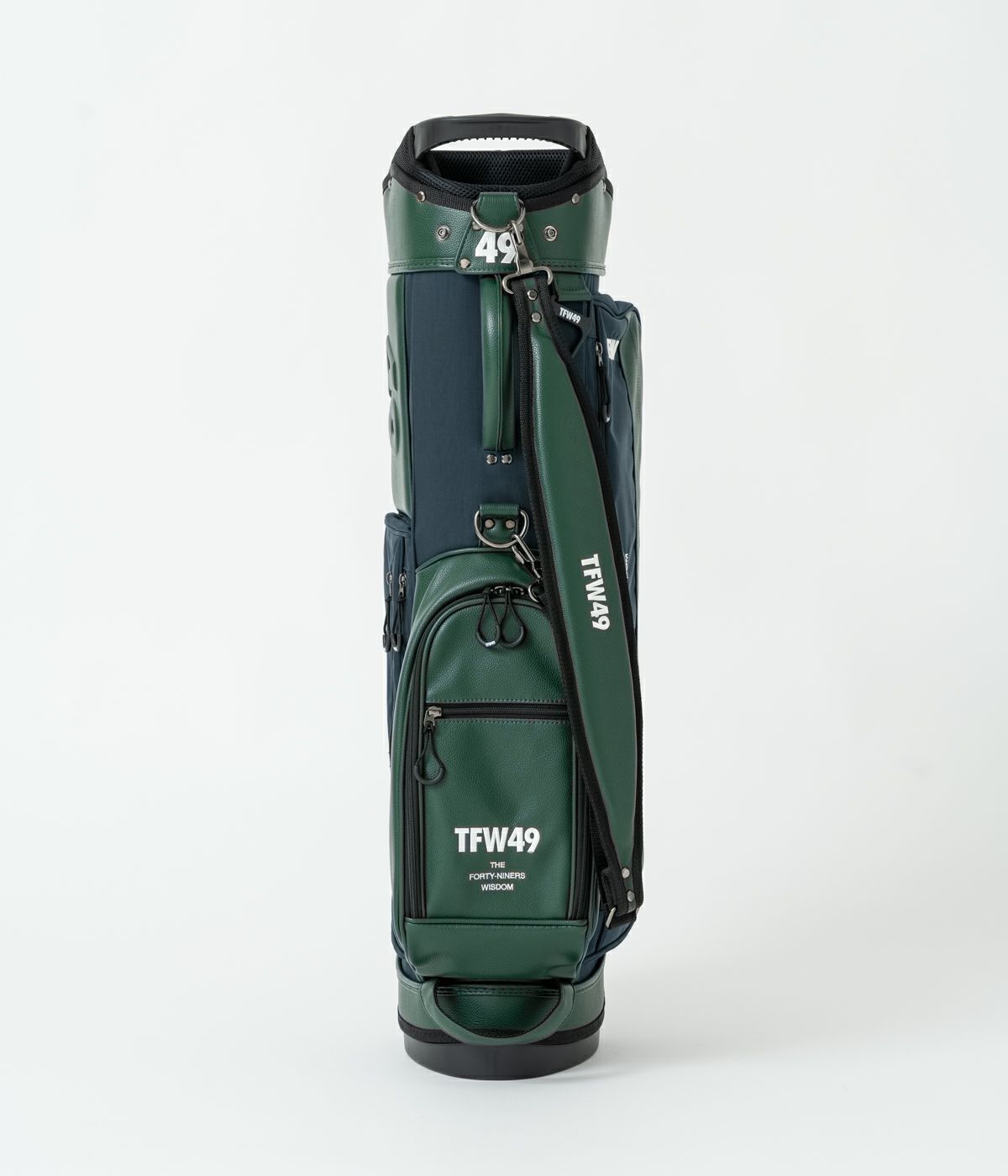 TFW49 - CADDIE BAG | キャディバッグ | ネイビー×グリーン | ユニ