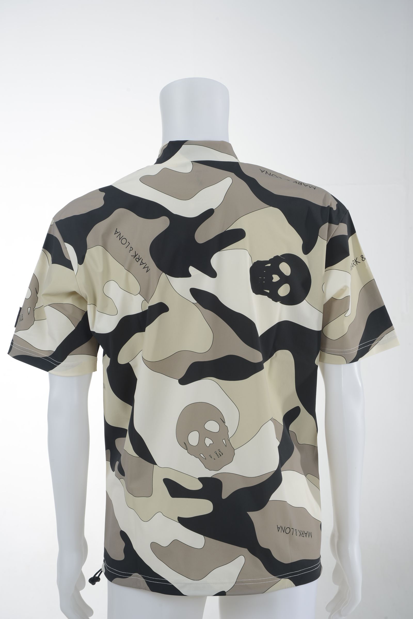 MARK&LONA - Milo Camo Tee | モックネック | 半袖Tシャツ
