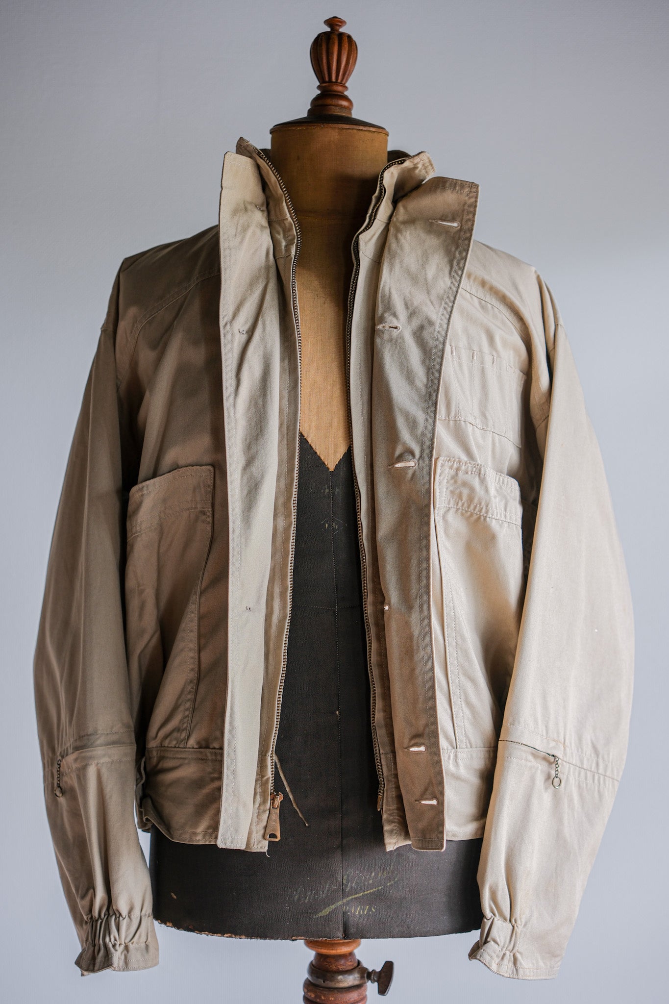 80's] Vintage Willis&Geiger Bush Poplin Hunter Hiker Jacket Size.L 