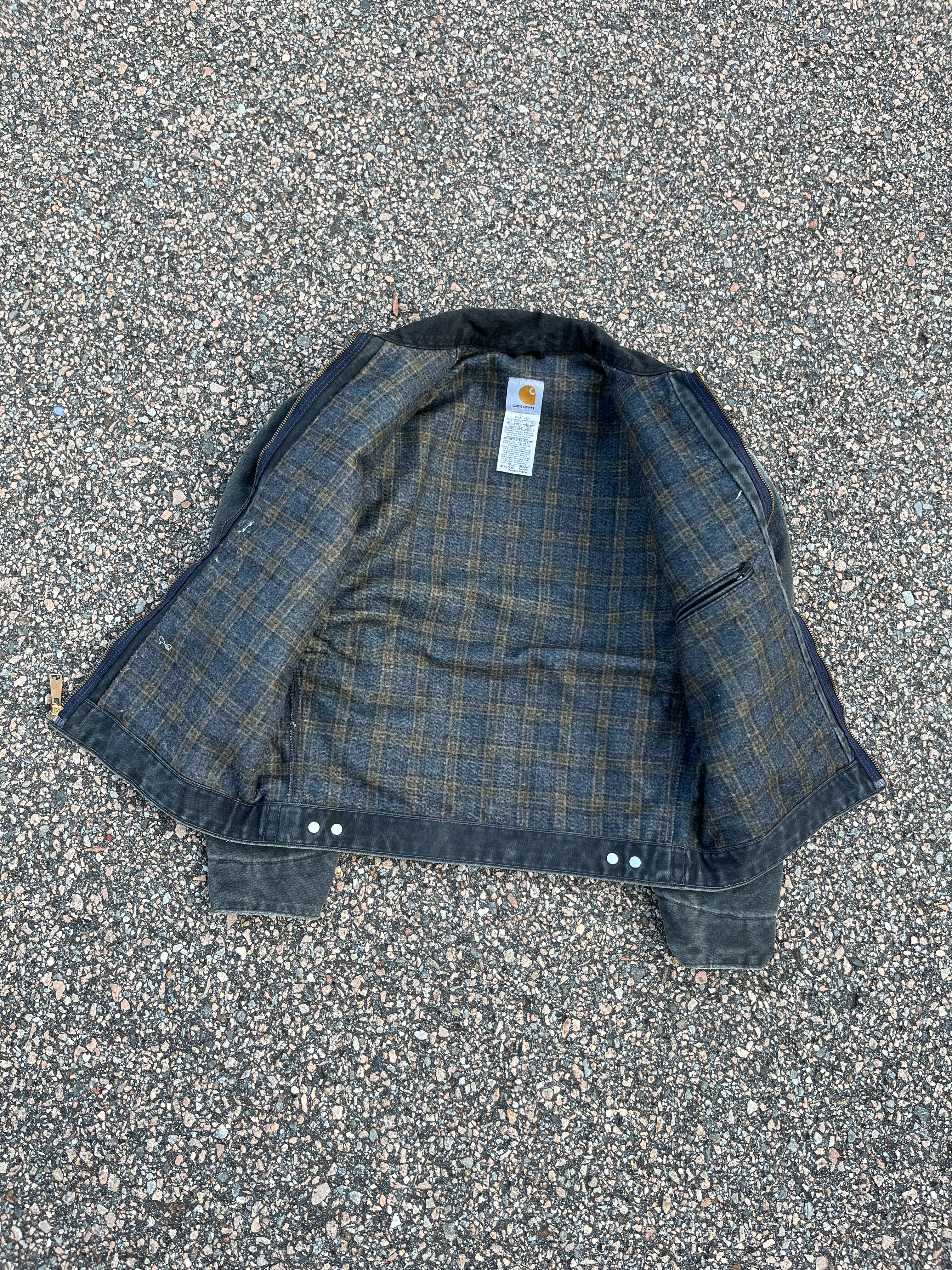色褪せた J97 PTL カーハート デトロイト ジャケット - S – VTG By Mike
