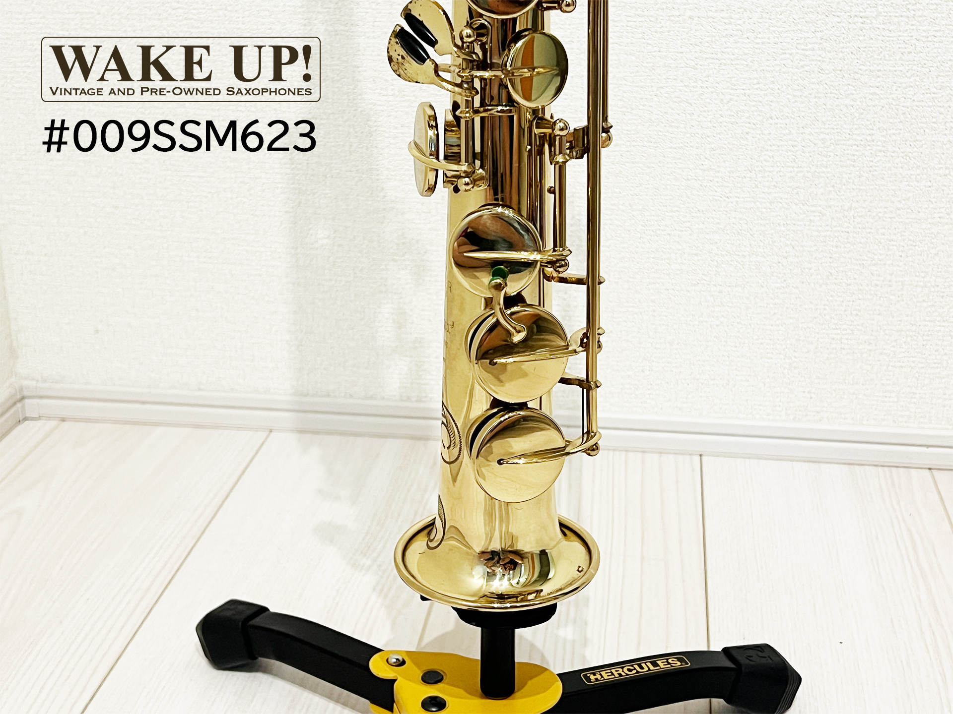 販売終了）マーク6 H.Selmer ソプラノサックス Mark VI 23万番台 彫刻