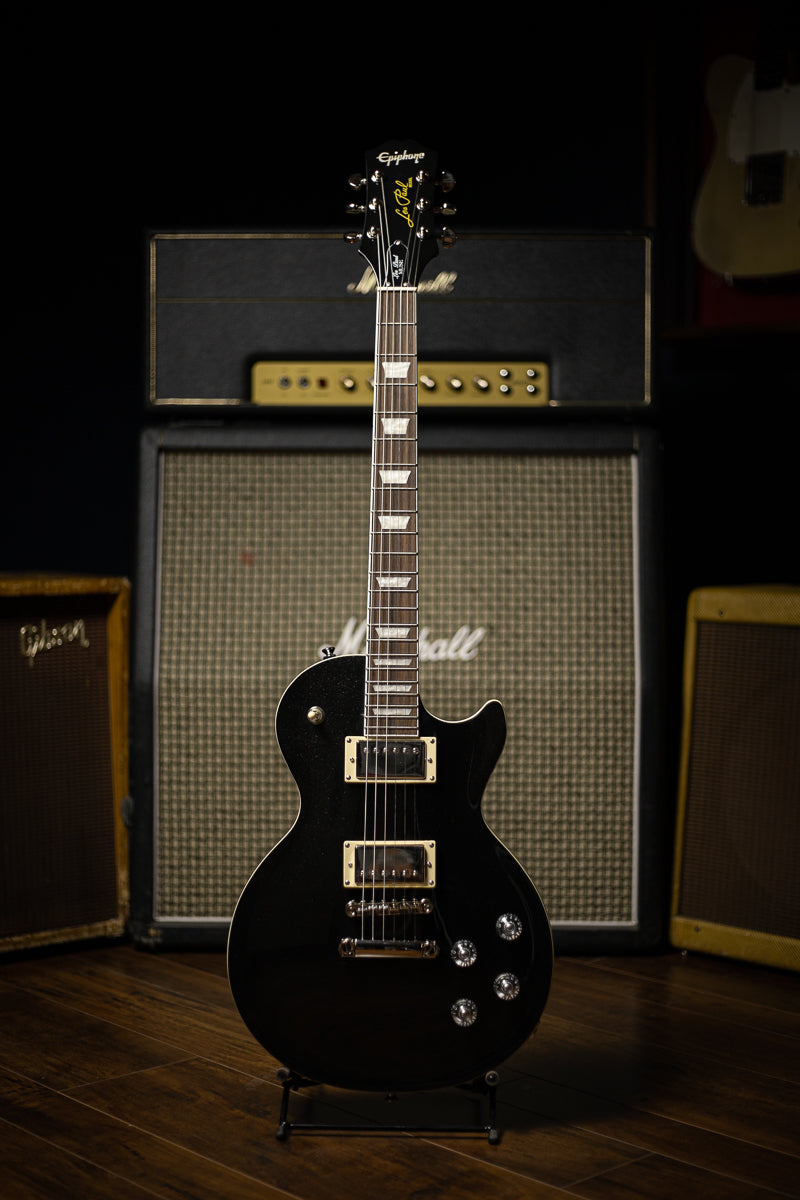 Epiphone Les Paul Muse Electric Guitar - Jet Black Metallic – Walt