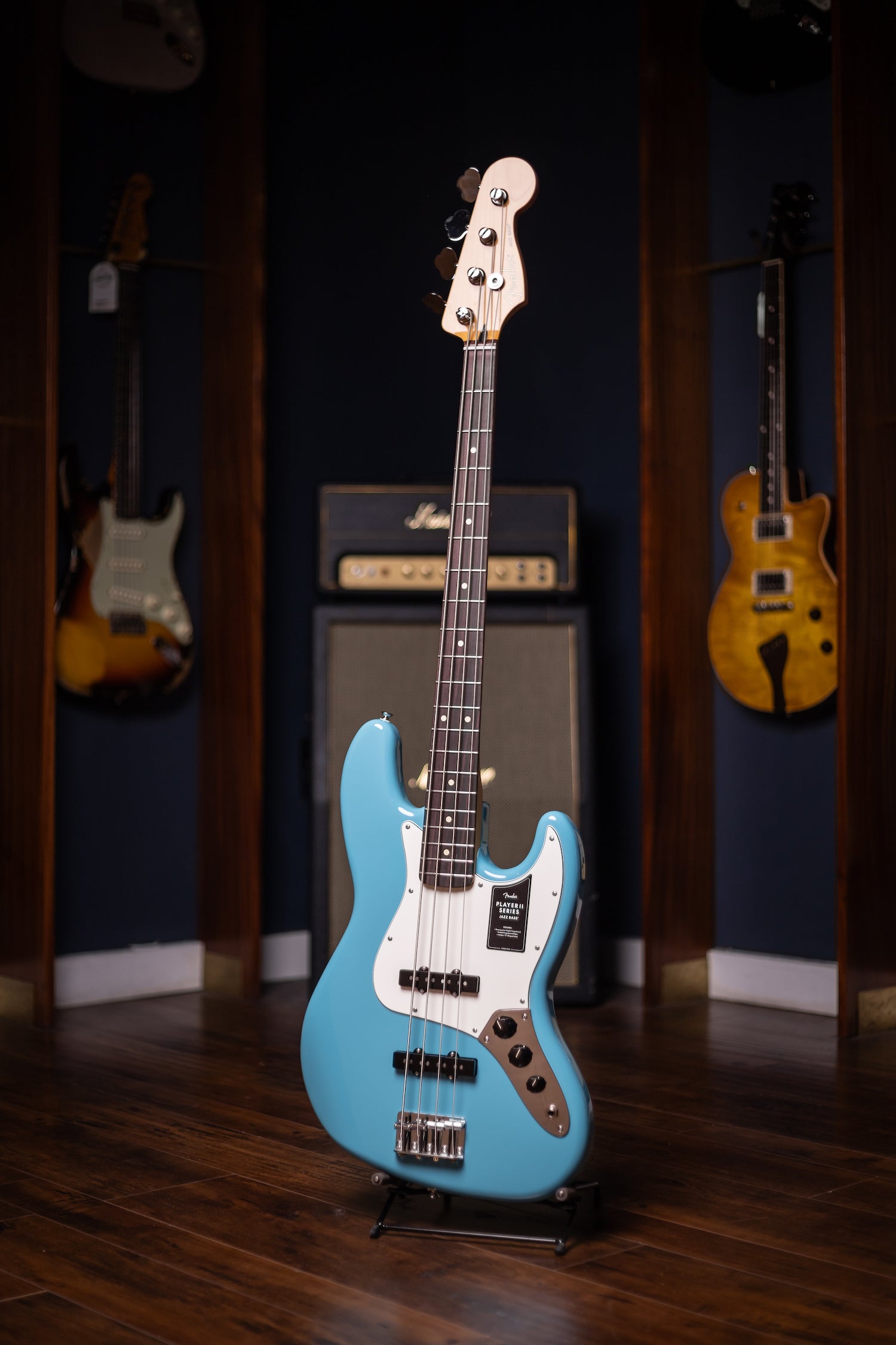 Fender Player II Jazz Bass - Aquatone Blue – Walt Grace Vintage
