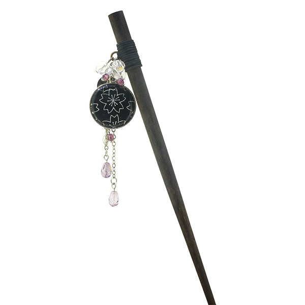 京七宝一本簪‐桜花｜普段使いの簪・ヘアアクセサリーブランド