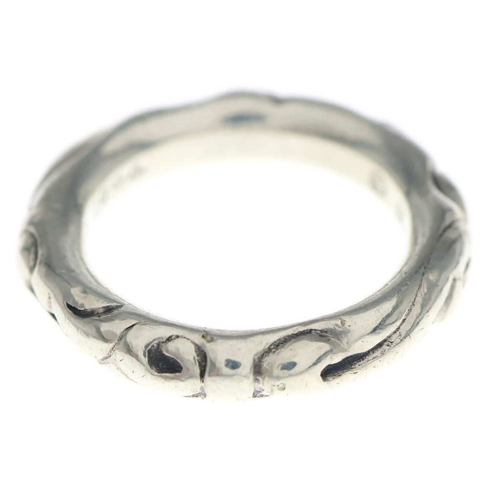 CHROME HEARTS(クロムハーツ) SCRL BAND スクロールバンド リング