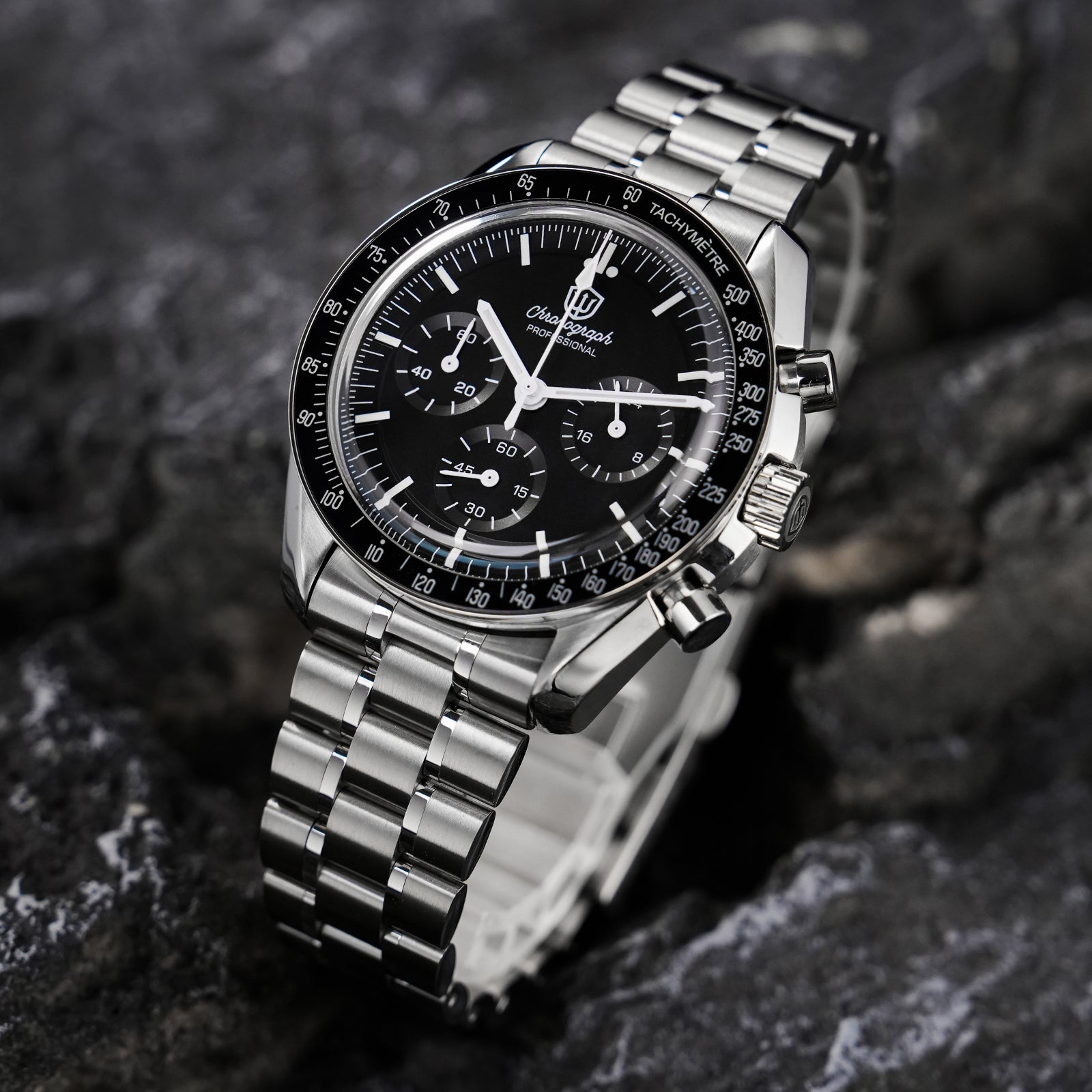 Watchdives 39mm VK63 Chronograph Watch WD1863 Speedy – WATCHDIVES