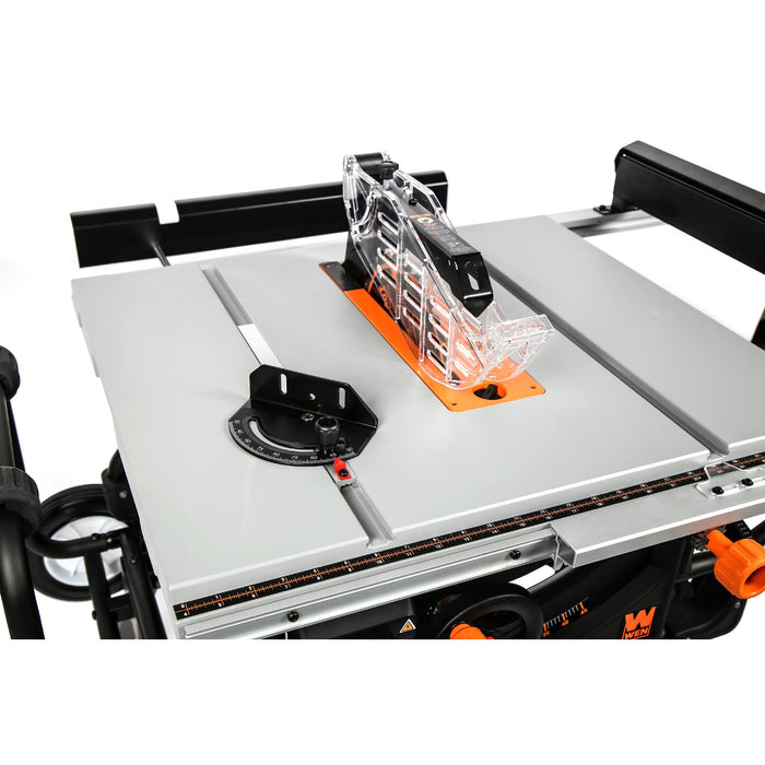 WEN TT1015 15-Amp 2 HP 10-Inch Industrial Benchtop Jobsite Table