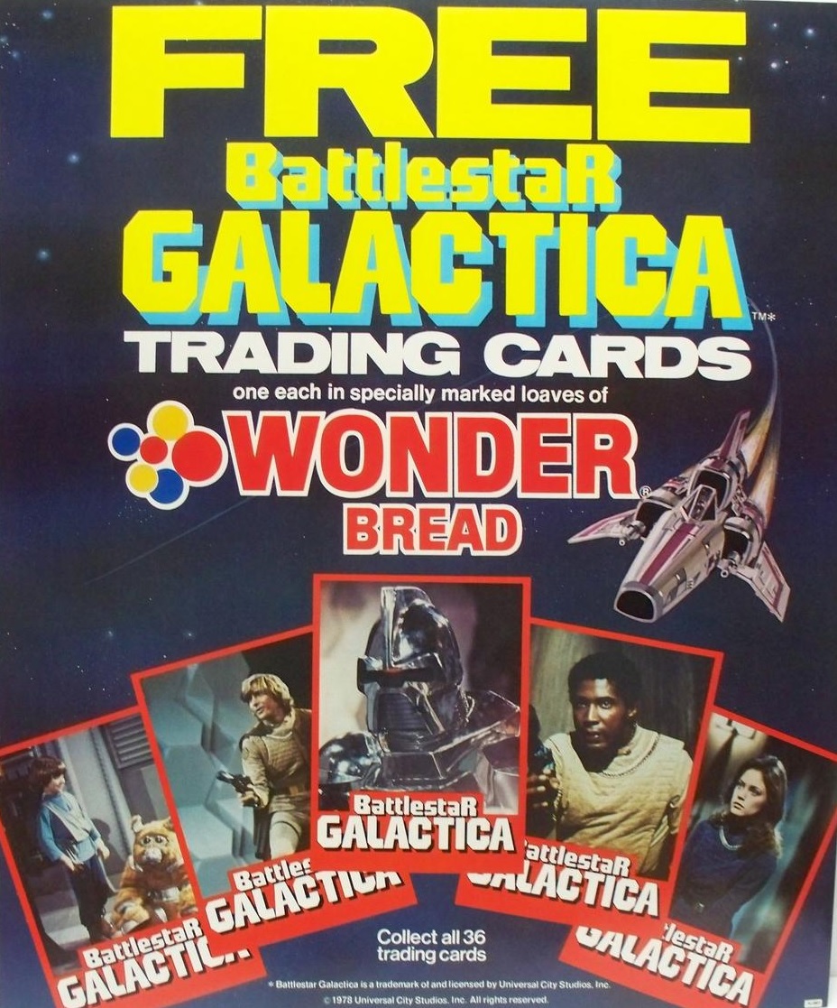 Wonder Bread's 'Battlestar Galactica' Trading Cards, 1978