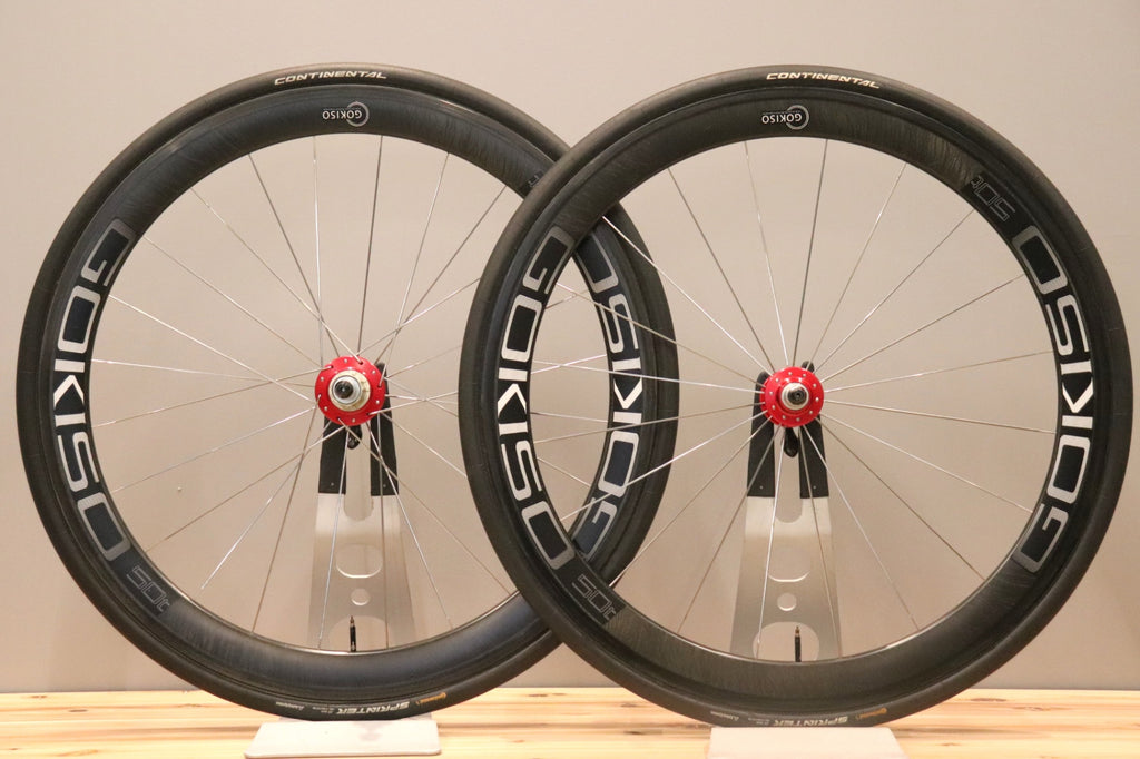 ゴキソ GOKISO 50mm スタンダードハブ カーボン チューブラー ホイール