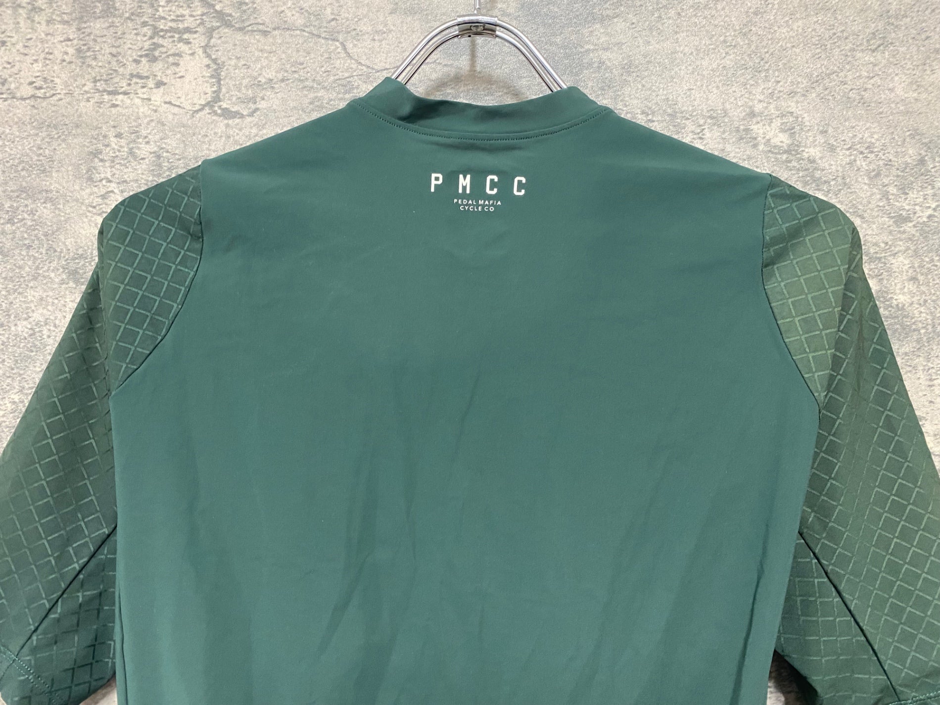 JH975 ペダルマフィア Pedal Mafia PMCC 半袖 サイクルジャージ 緑 L