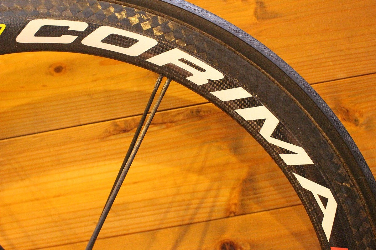 コリマ CORIMA MCC+ 47 カーボン チューブラー ホイールセット シマノ