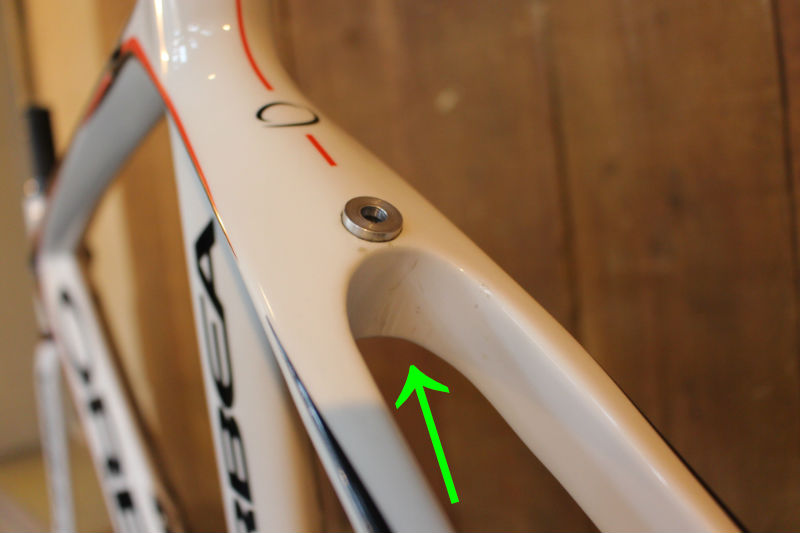 ジャンク フレームセット オルベア オルカ 51サイズ ジャンク フレーム