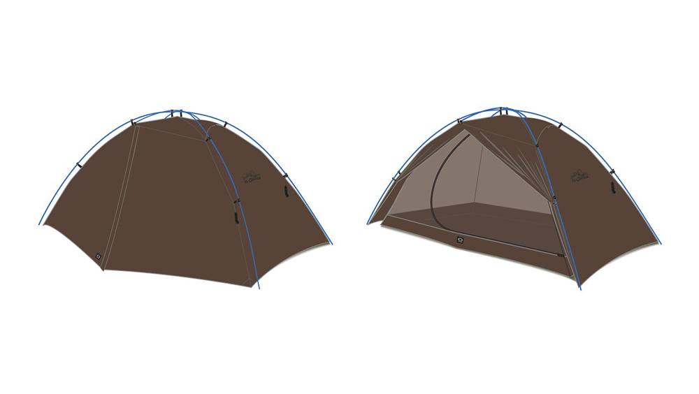 ゼログラムの名作テント「エルチャルテン」に、初の1Pモデルが誕生