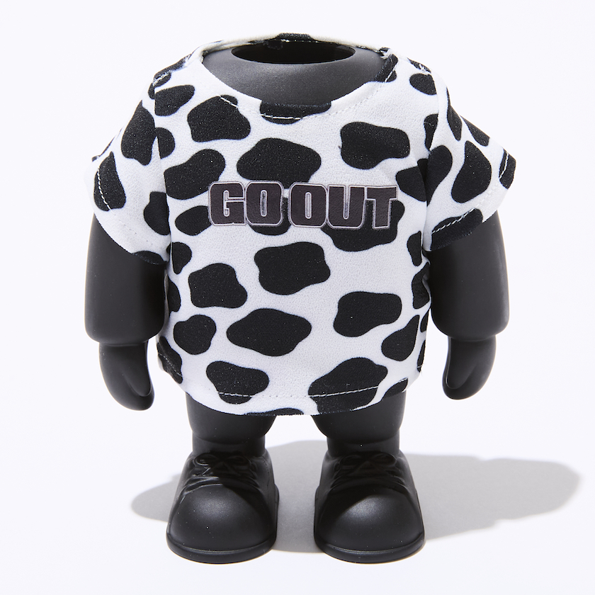 人気のCONPE10をセットできるソフビ「COLOくん」登場！ 牛柄のウエアを