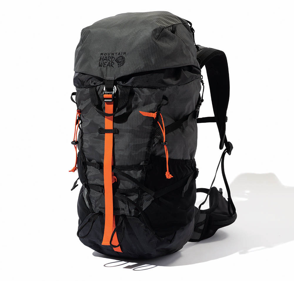 グレー×オレンジのブランドカラーで魅せる、マウンテンハードウェアの