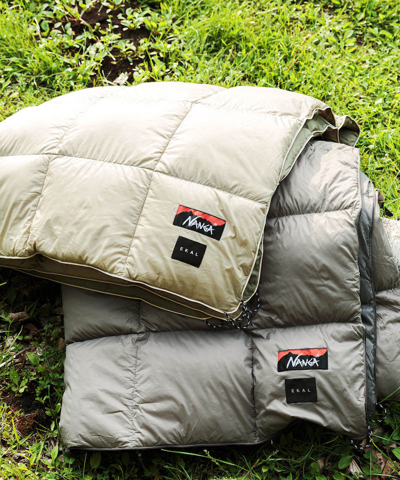 冬キャンプのお供に一枚は持っておきたい！ ナンガ × EKALから使い勝手