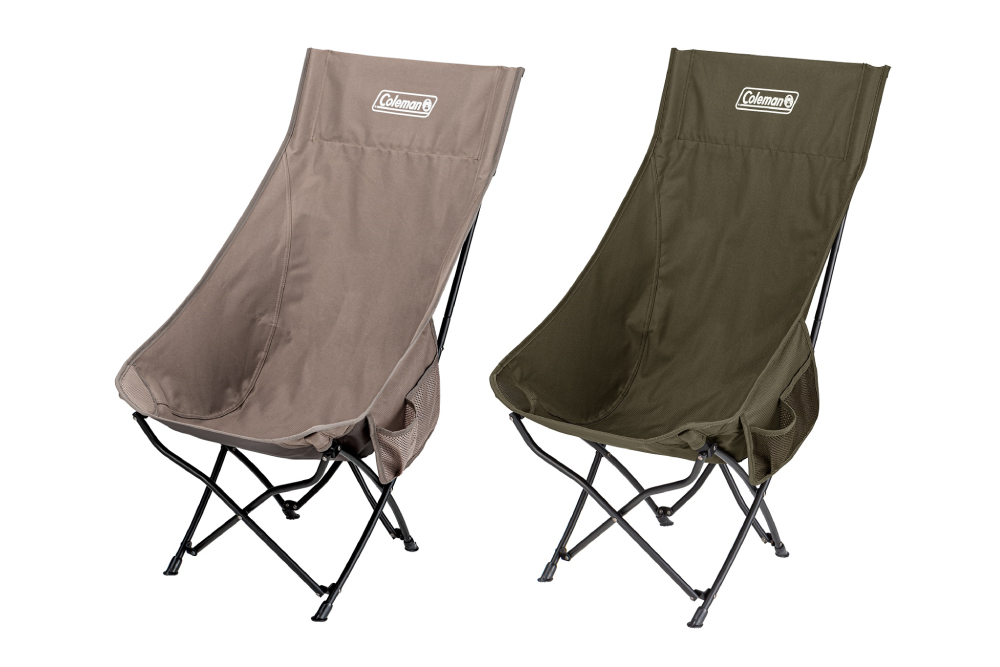 コールマンのヒーリングチェアNXにハイバックが登場！ さらに癒される