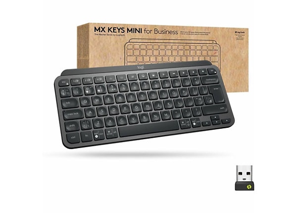 Logitech MX Keys Mini Wireless Illuminated Keyboard for Business