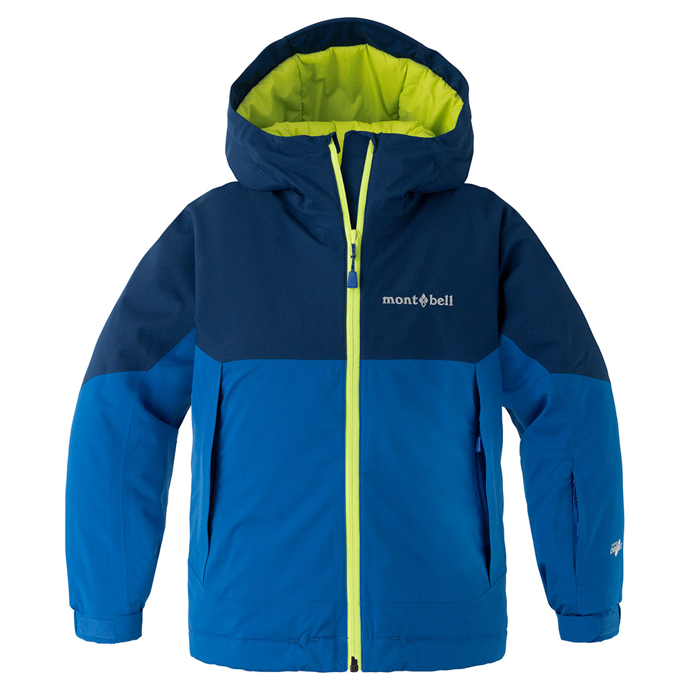 パウダーステップ パーカ Kid's 110-130｜モンベル