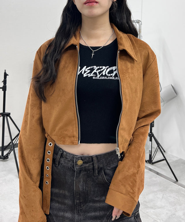 クロップドシングルライダースジャケット – WEGO ONLINE STORE
