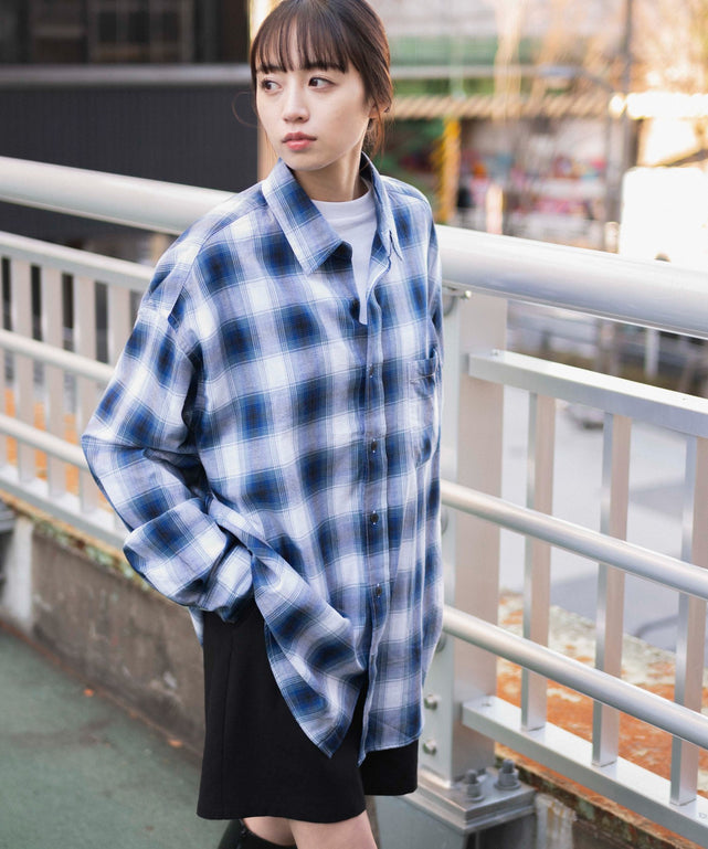 オンブレチェックシャツ – WEGO ONLINE STORE