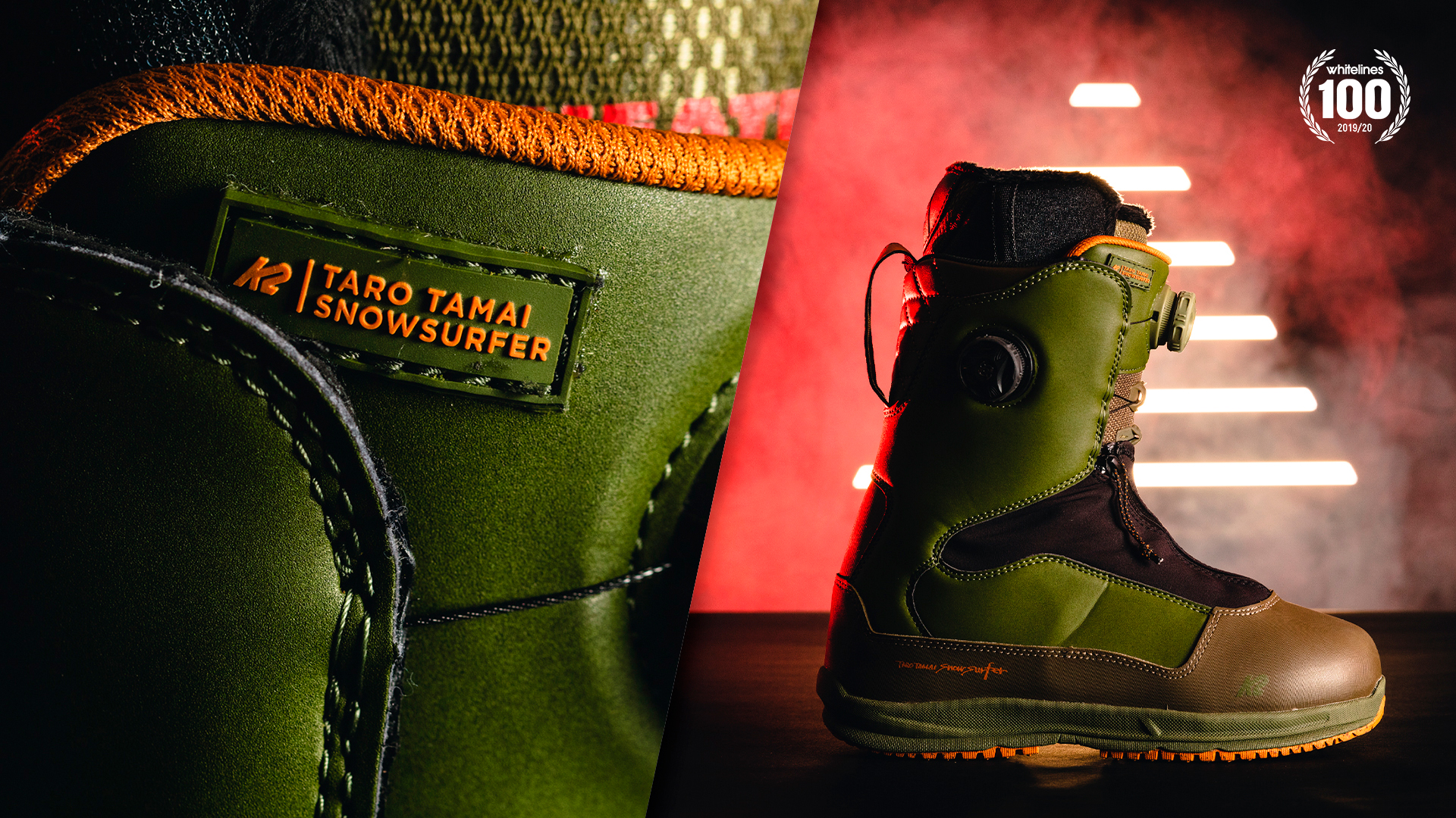 K2 TARO TAMAI SURFER 26cm（US8） K2 Taro Tamai Snowsurfer LS