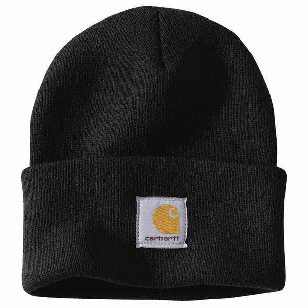 Carhartt A18BLK Black Acrylic Watch Cap