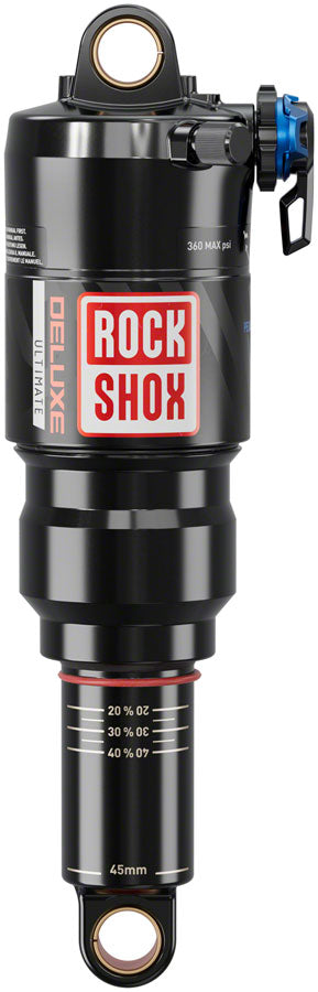 RockShox Deluxe Ultimate RCT Rear Shock - 210 x 55mm, Linear XL, 4