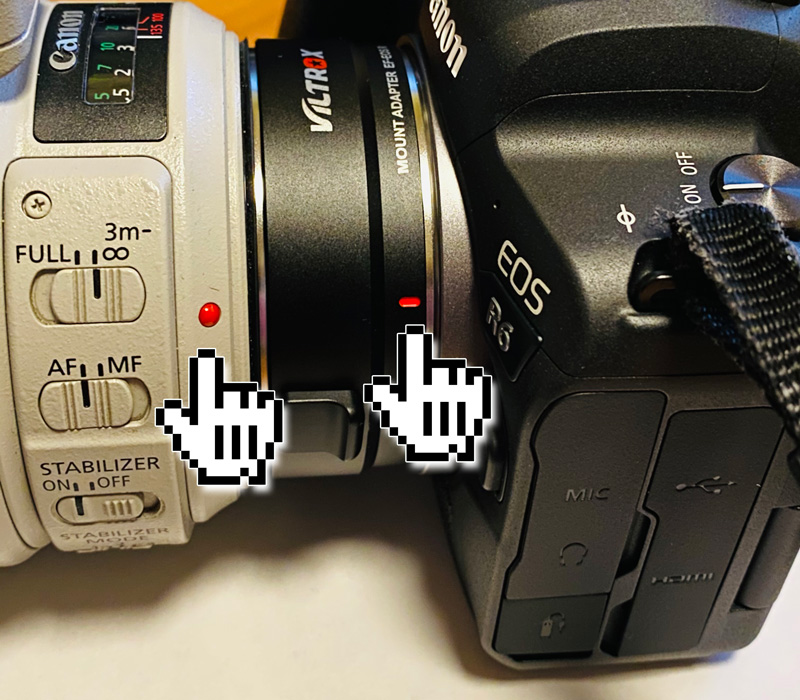 もう待てない！ EF-EOS Rの代わりにVILTROXのアダプターを購入、EOS R6