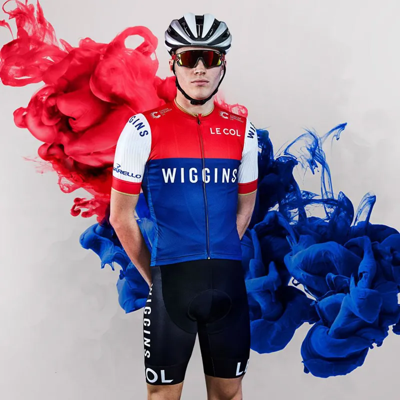 Le Col Team Wiggins Replica Short Sleeve Cycling Jersey
