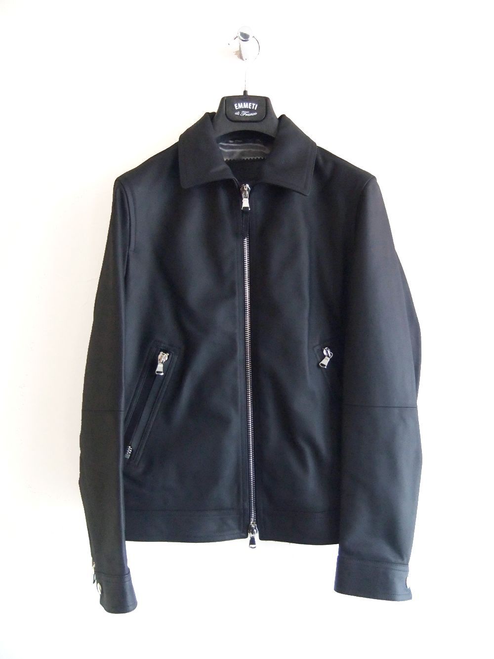 EMMETI - GIACOMO SP スペシャル ラムスキン ナッパレザー 襟付き